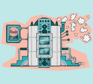 Ilustración teaser CAMPAÑA EXTREME MAKEOVER