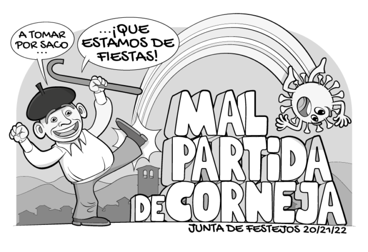 Ilustracion Fiestas de pueblo Malpartida de Corneja 2022